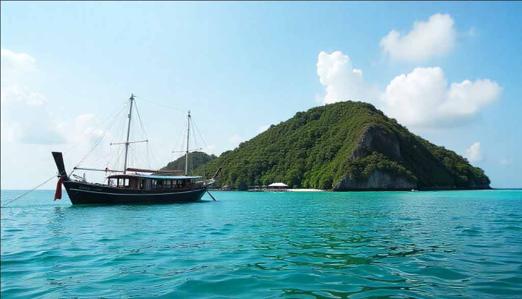 Pulau Gunung Wayang: Surga Tersembunyi di Tengah Laut